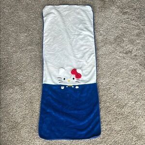 Hello Kitty Blue and White Towel